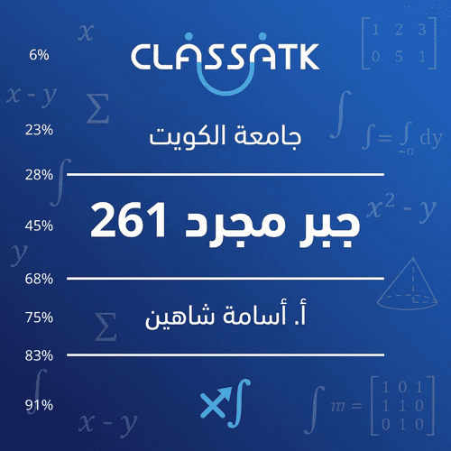 أ. أسامة شاهين - جبر مجرد 261