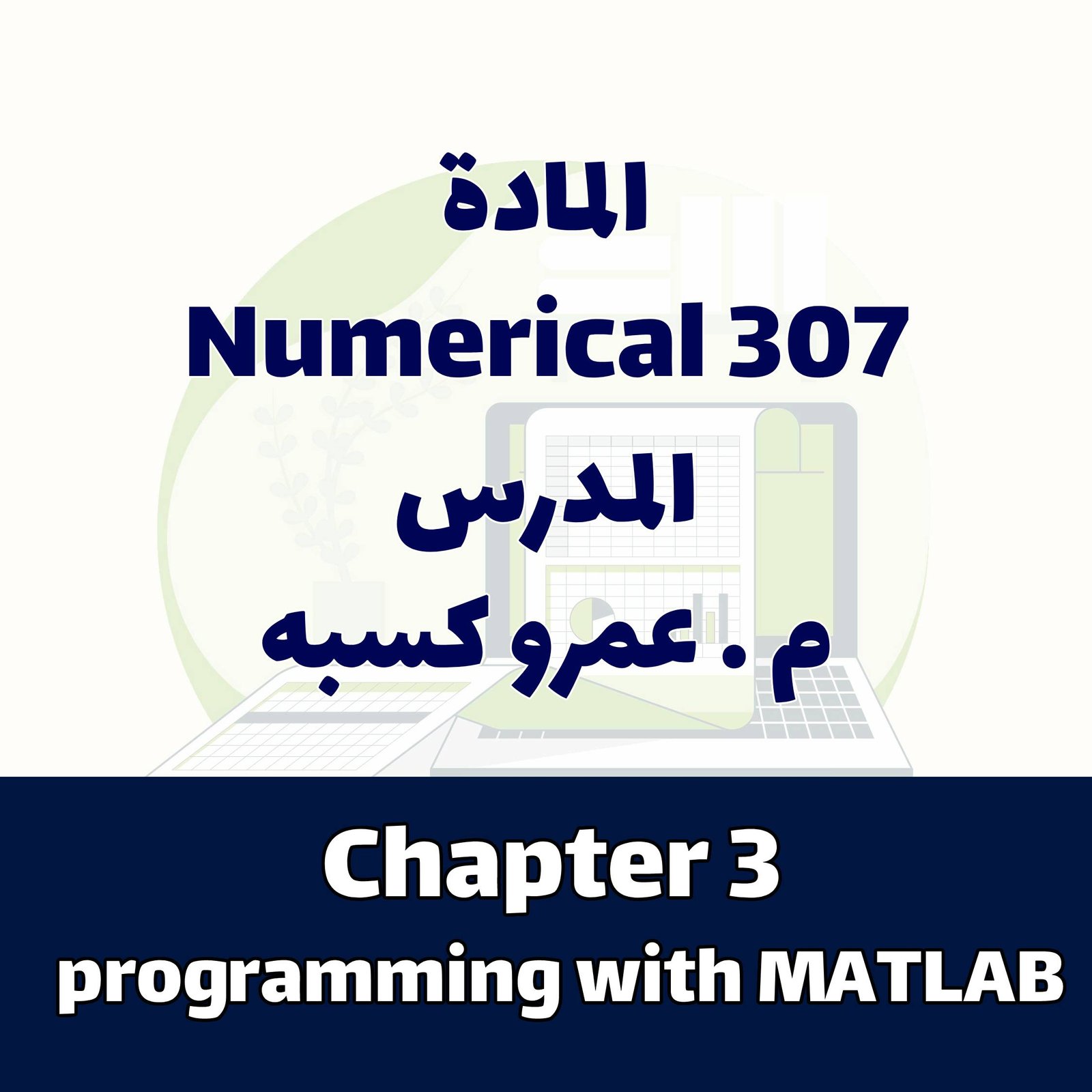 Chapter 3 programming with MATLAB