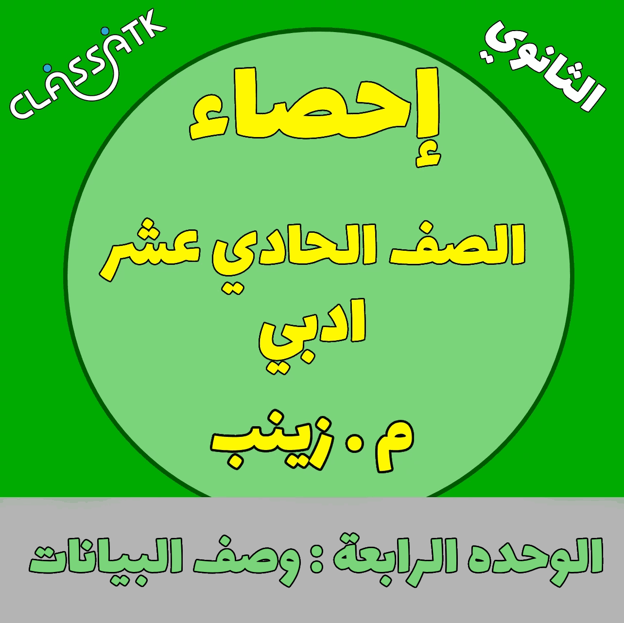 الوحده الرابعة : وصف البيانات