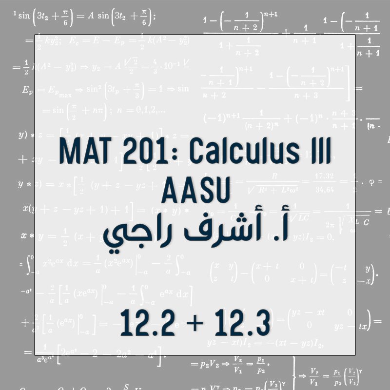 Class 4 - 12.2 + 12.3