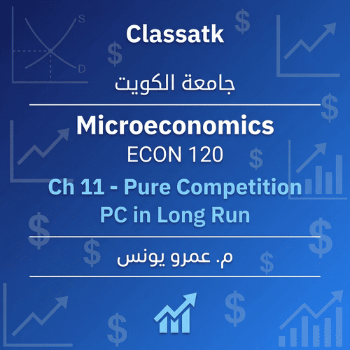 Ch 11 - Pure Competition PC in LR
