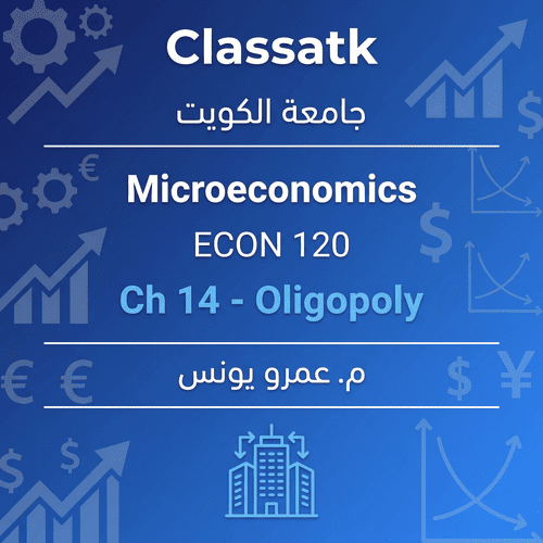 Ch 14 - Oligopoly